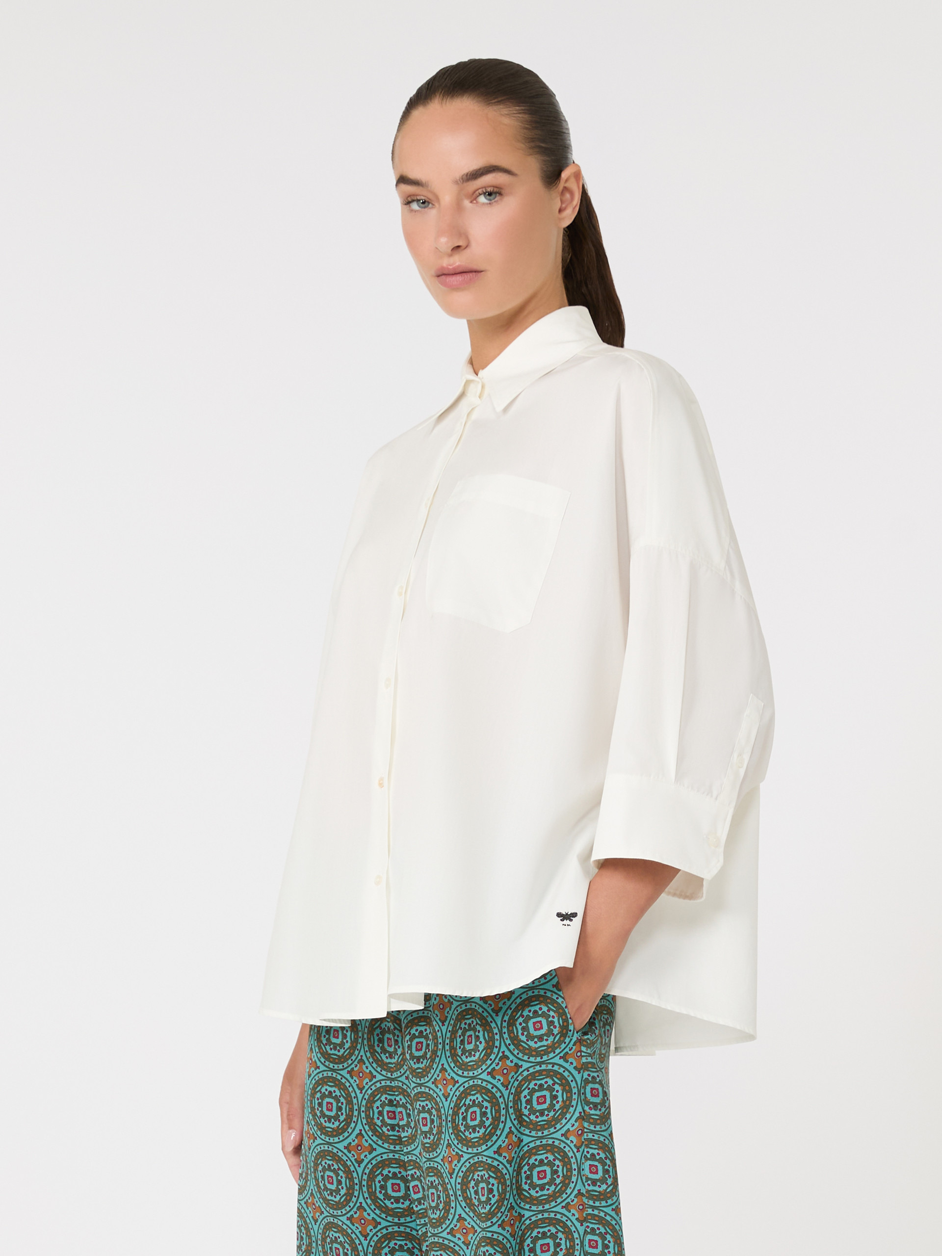 ZAVORRA Oversized poplin shirt - 5