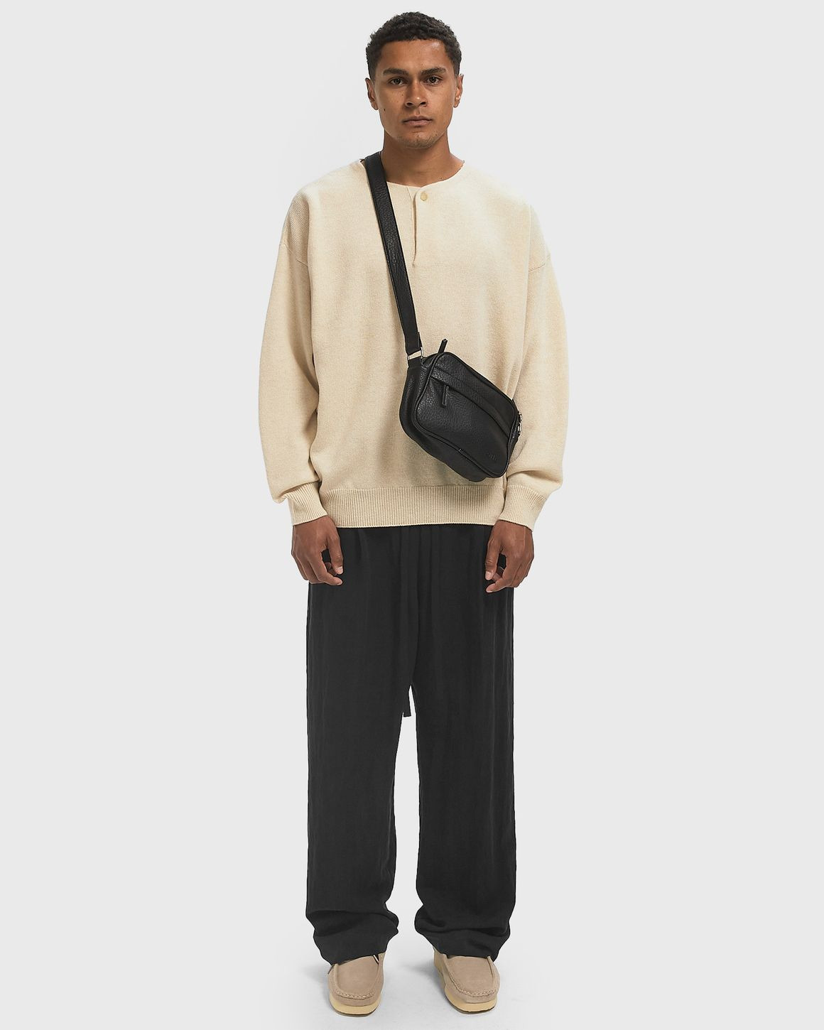 FINE KNIT HENLEY - 2