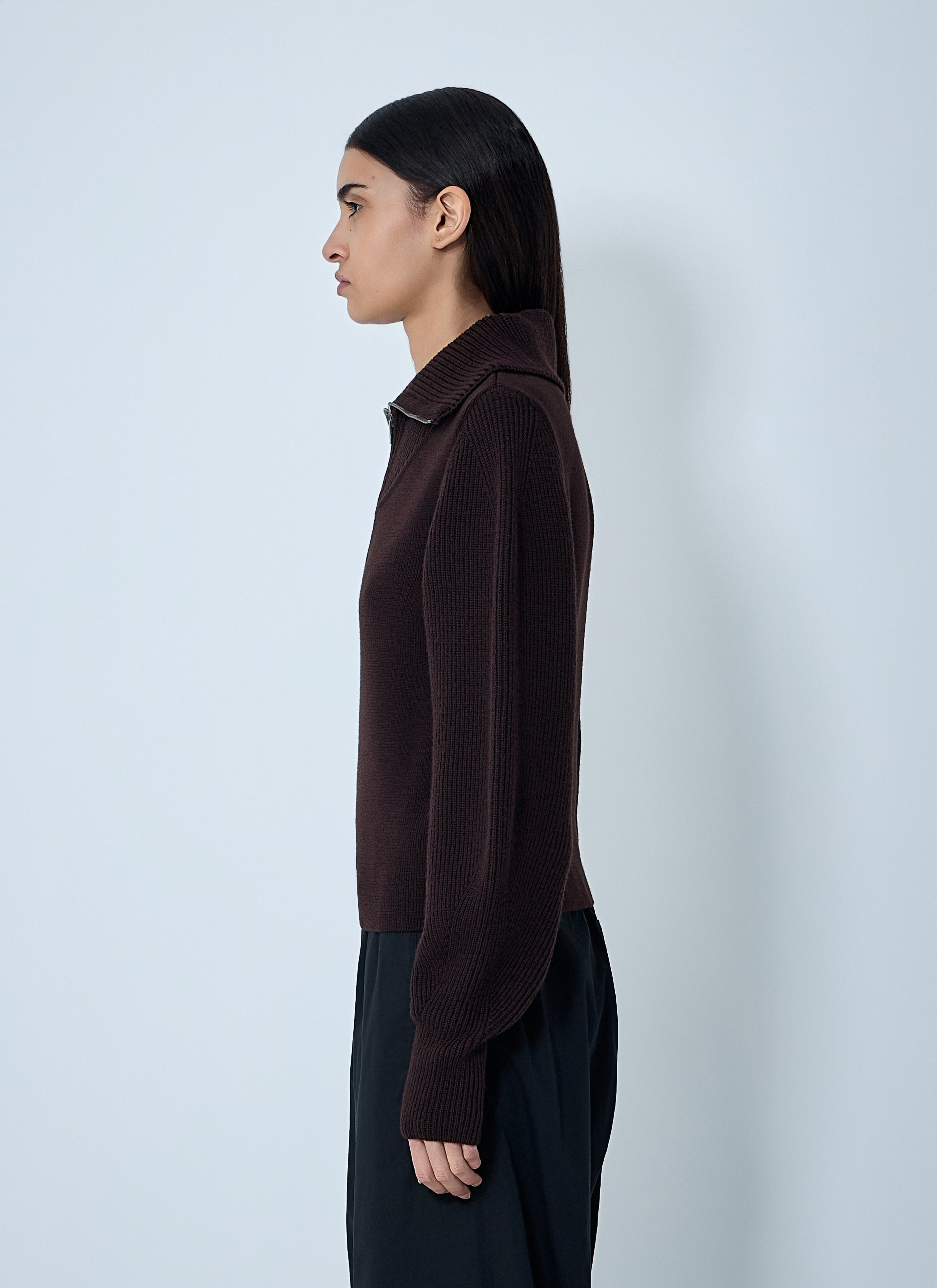 Lemaire Women Zip-Up Sweateshirt - 3