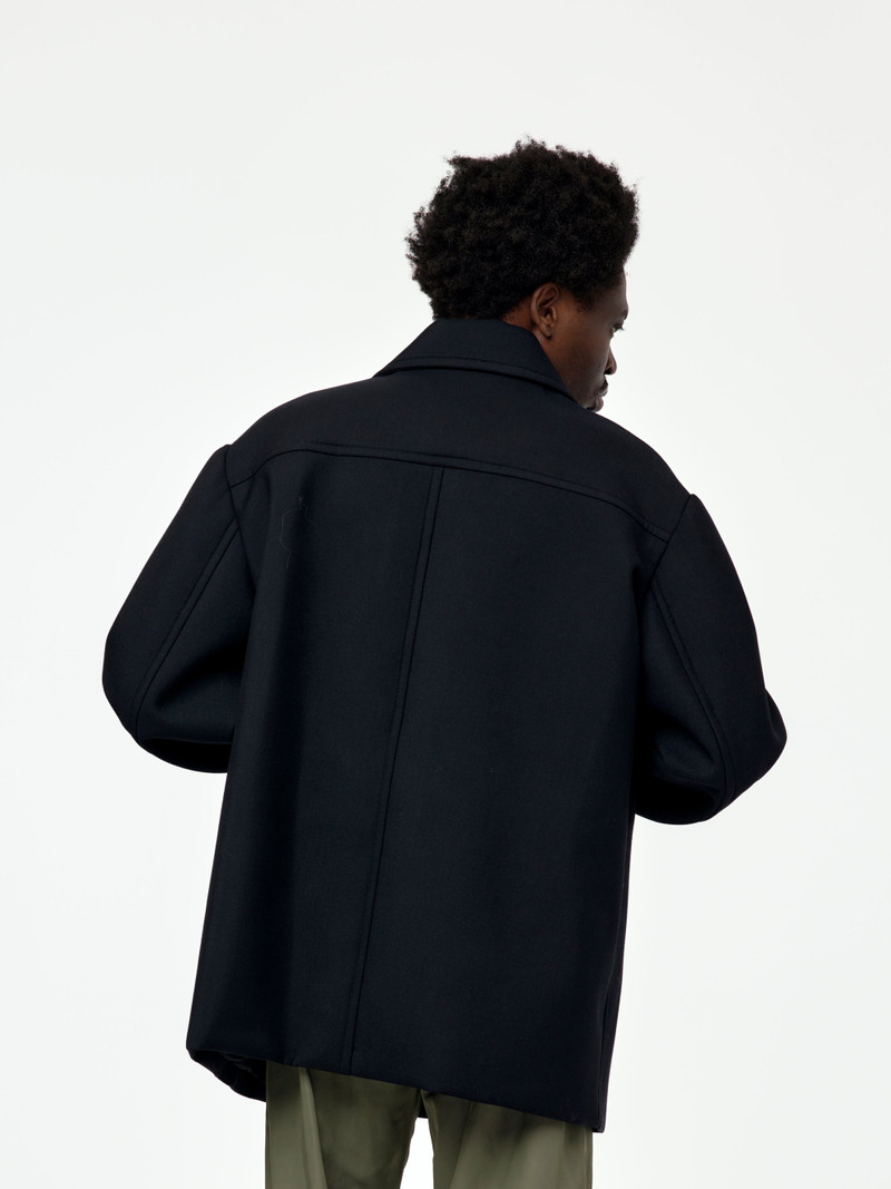 Dries Van Noten RAVE COAT (NAVY) outlook