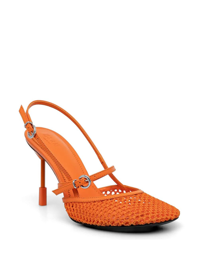 MSGM mesh strap pumps outlook