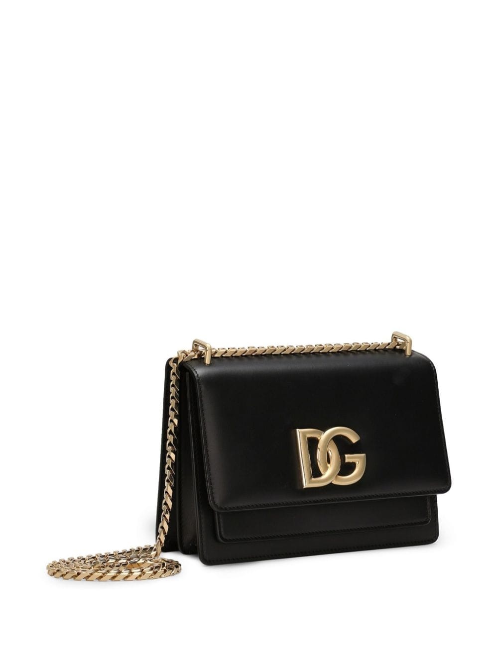 logo-plaque leather crossbody bag - 4