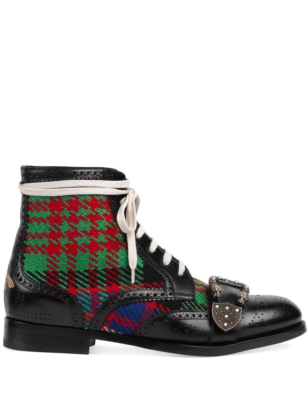 Tartan Queercore brogue boot - 1