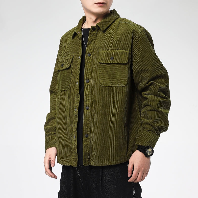 Converse Overhead Shirt Jacket 'Olive Green' 10019954-A11 - 3