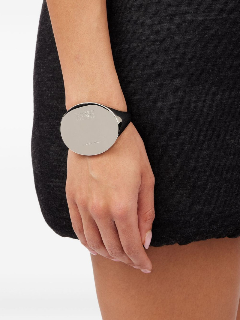 MM6 Maison Margiela Numbers-motif cuff bracelet outlook