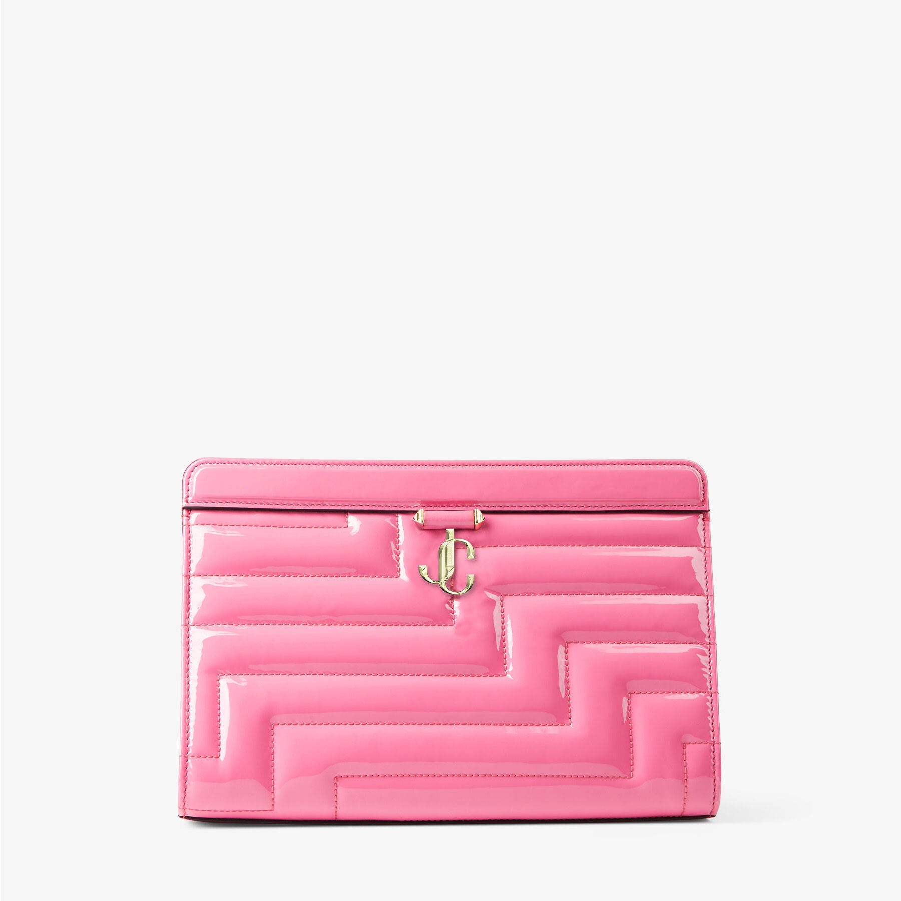Varenne Avenue Pouch
Candy Pink Quilted Patent Pouch - 1