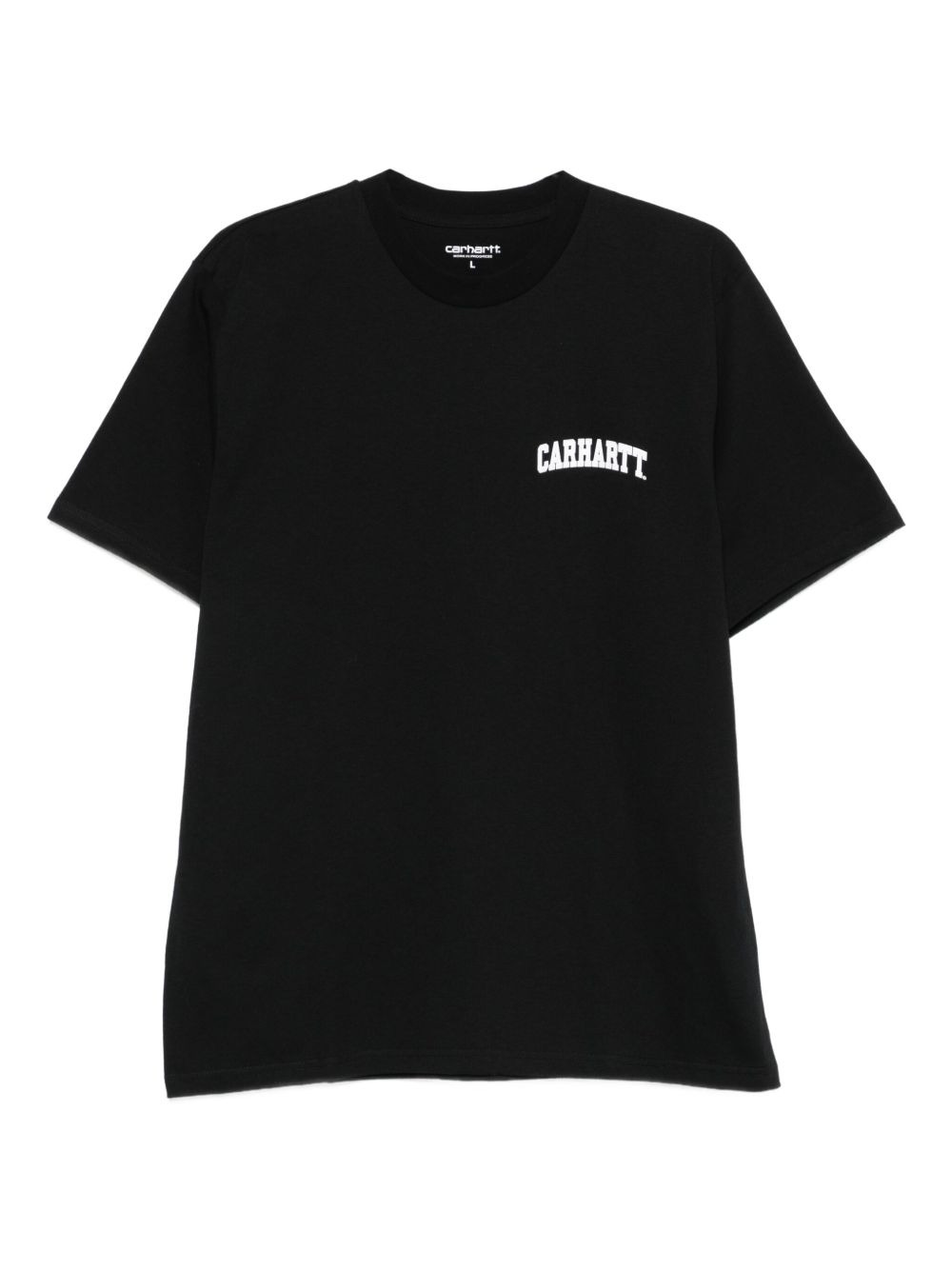 logo-print cotton T-shirt - 1