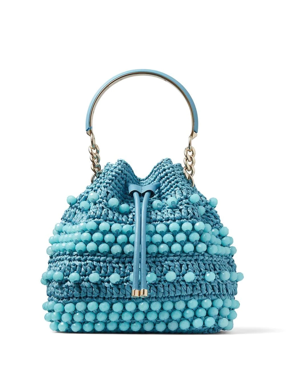 Bon Bon bead-embellished bucket bag - 1