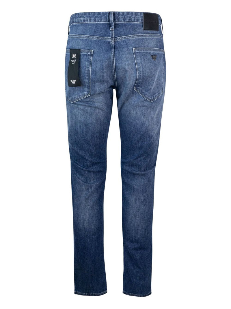 EMPORIO ARMANI slim-cut jeans outlook