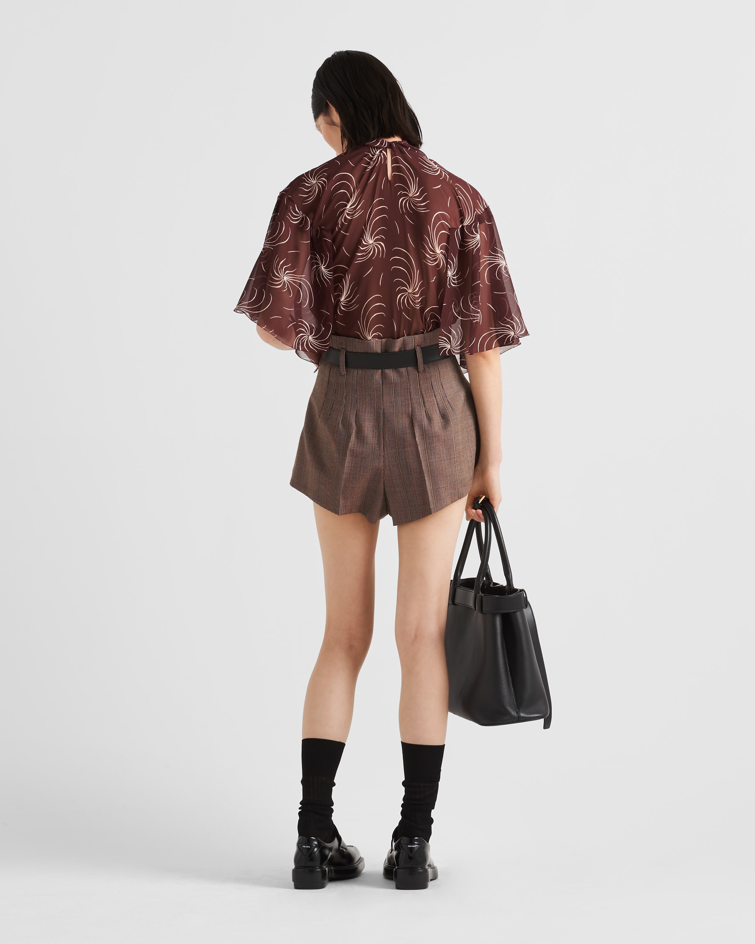 Printed georgette top - 5