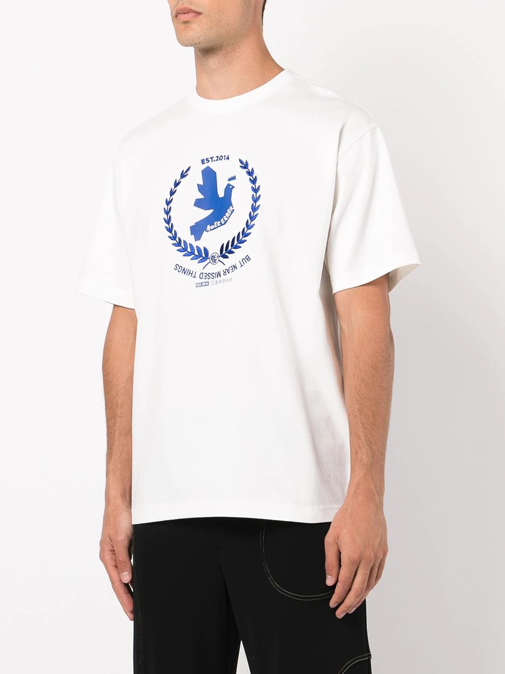 logo-embroidered T-shirt - 4