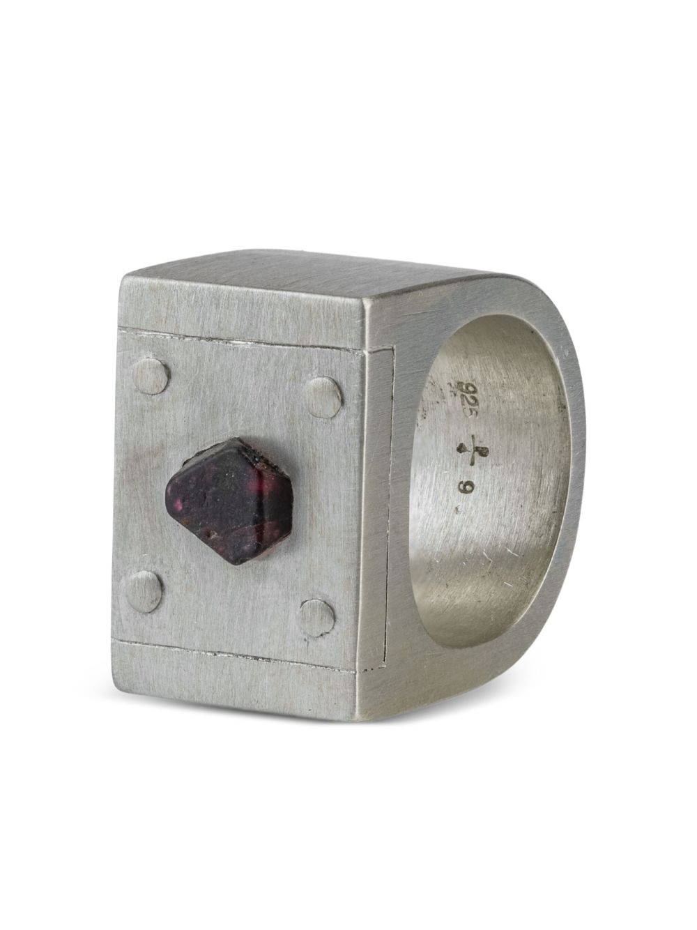 Plate Single spinel ring - 3