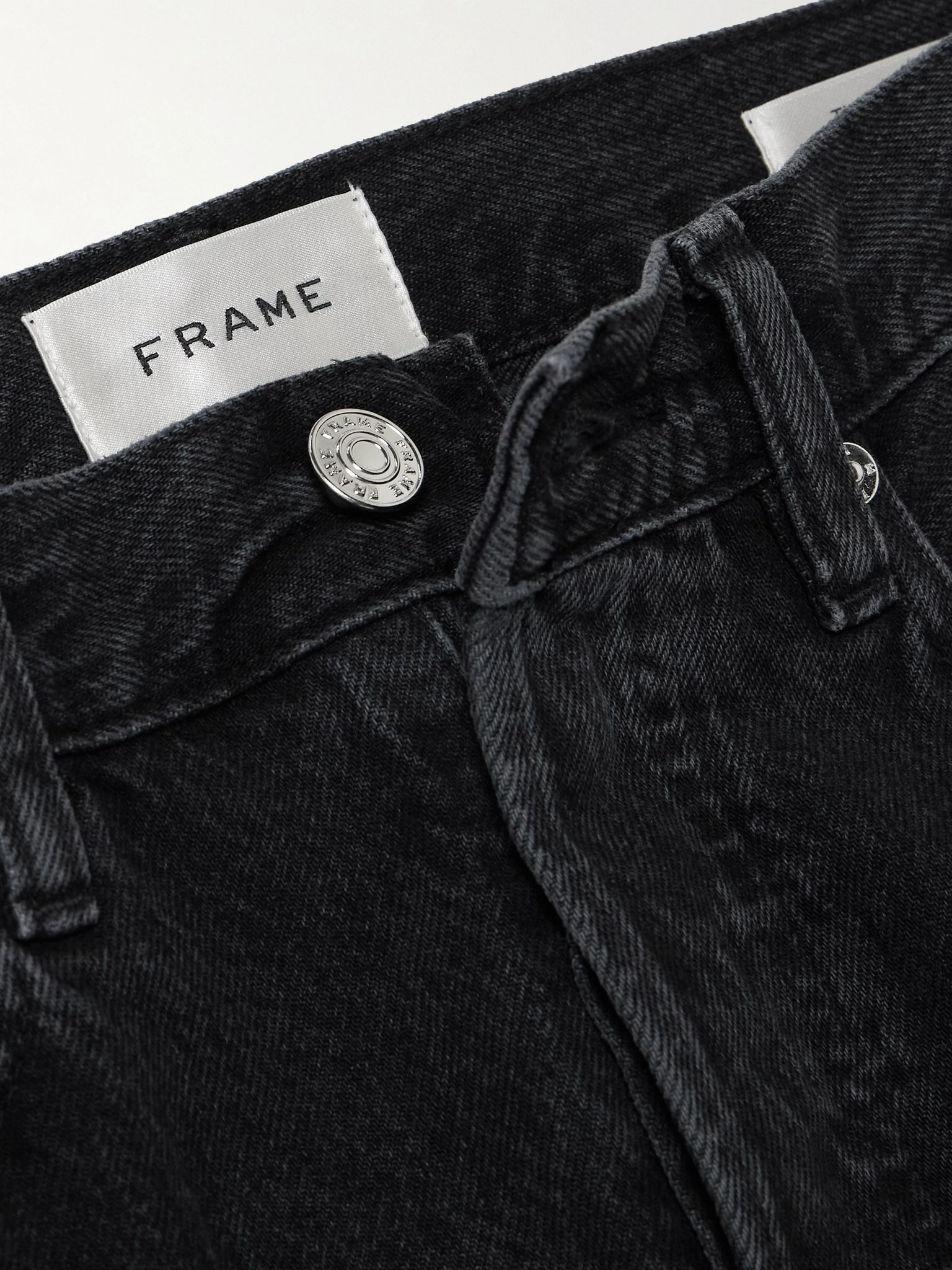 The Vertical high-rise bootcut jeans Black - 5