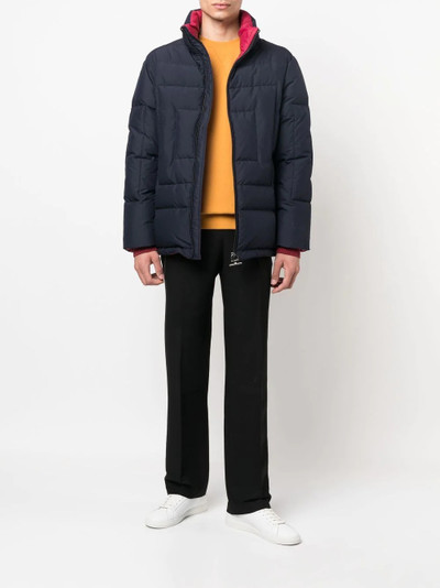 Salvatore Ferragamo feather-down padded jacket outlook