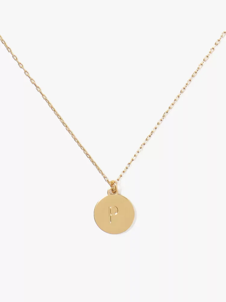 Initial P Mini Pendant - 1