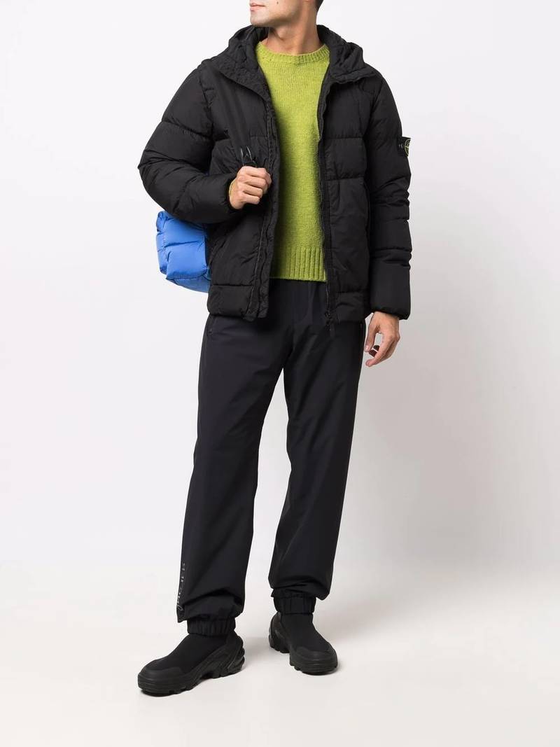 Moncler Grenoble zip-fastening compartment trousers outlook