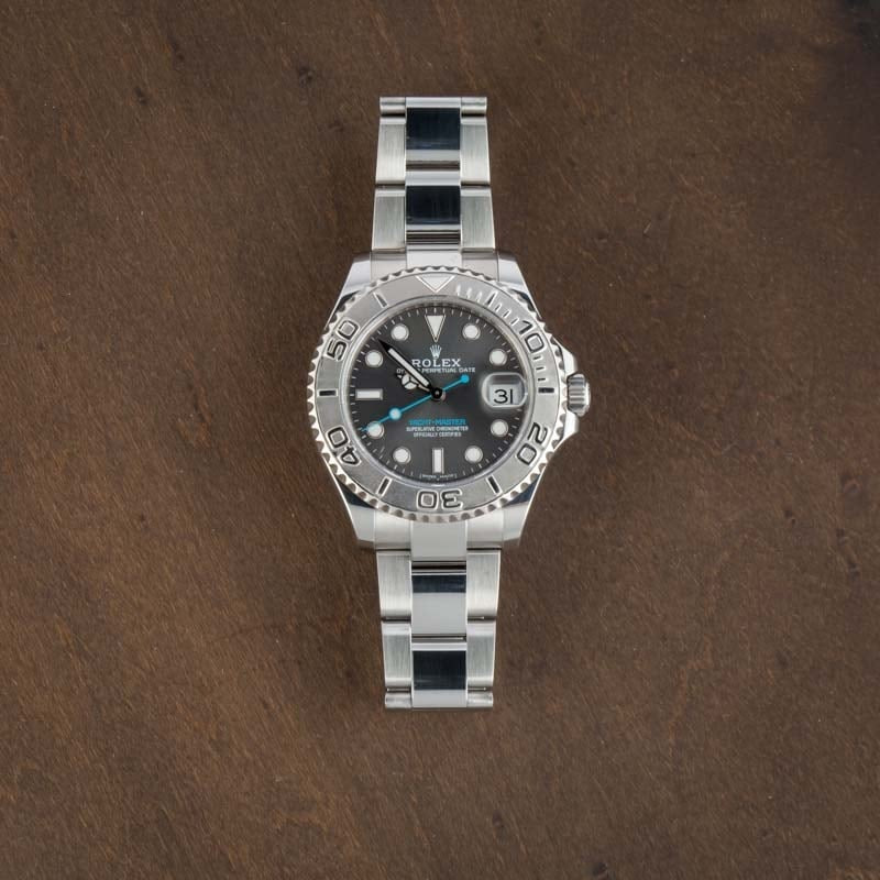 Pre-Owned Rolex Yacht-Master 268622 Slate Dial - 5