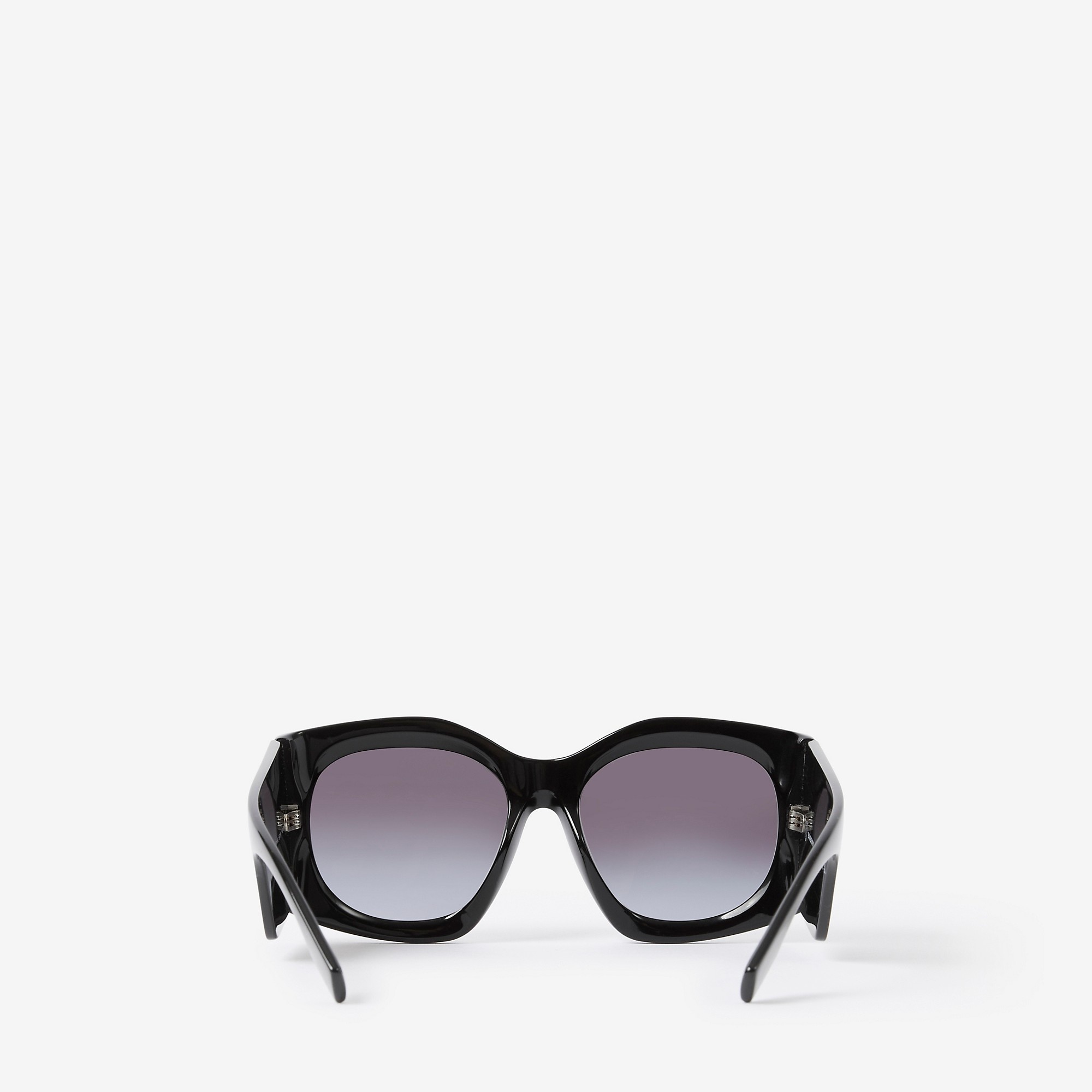 Oversized Geometric Frame Sunglasses - 3