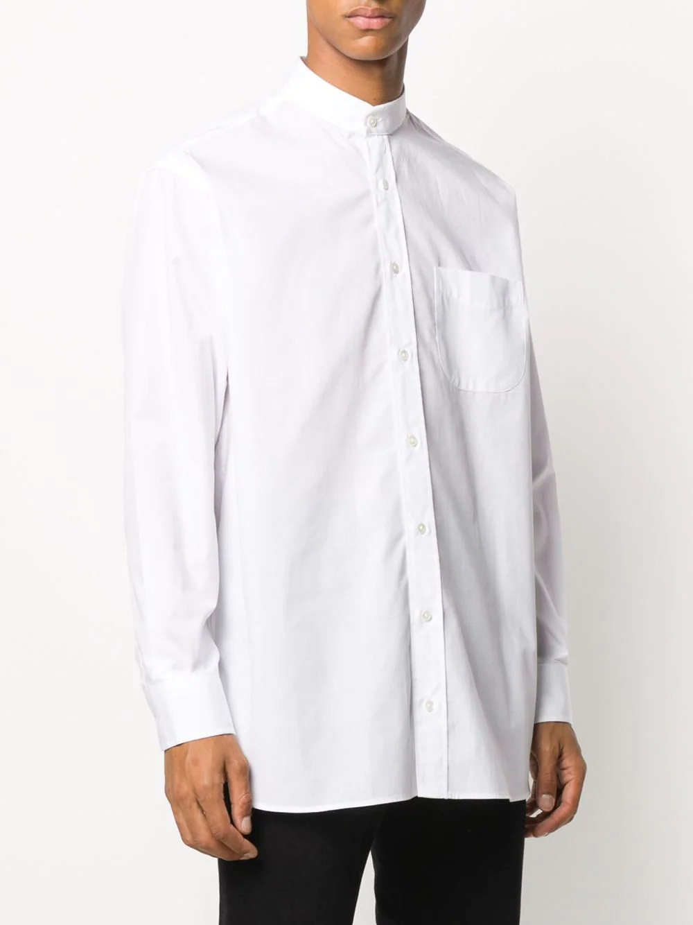 Roma mandarin collar shirt - 3