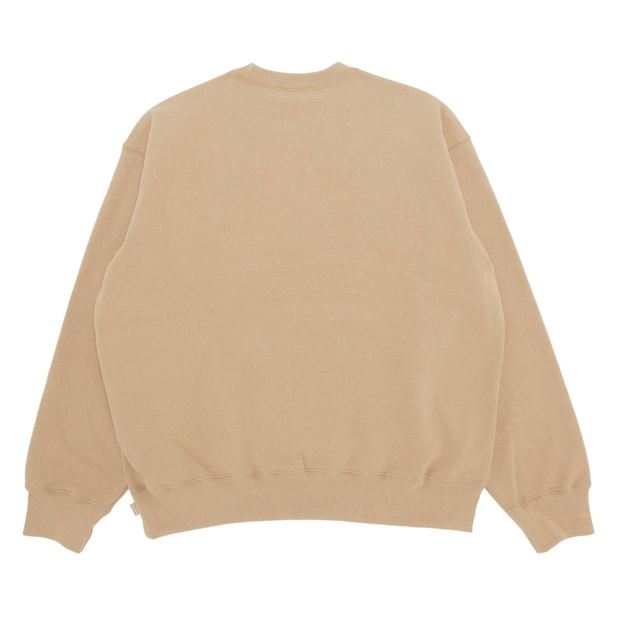 Supreme Small Box Crewneck – Tan Supreme Supreme Small Box Crewneck 'Tan' | REVERSIBLE