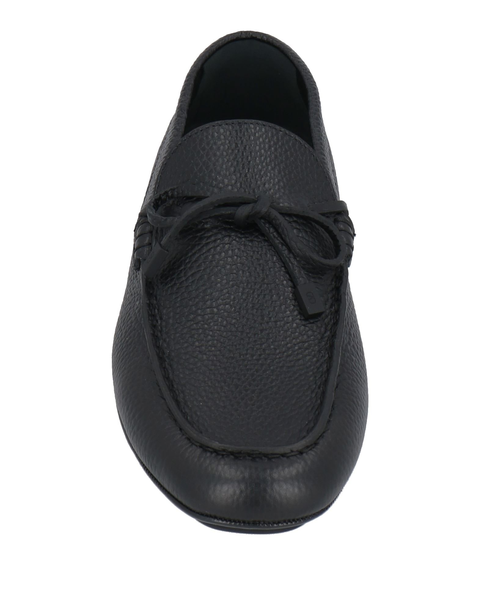 Black Men's Loafers - 4