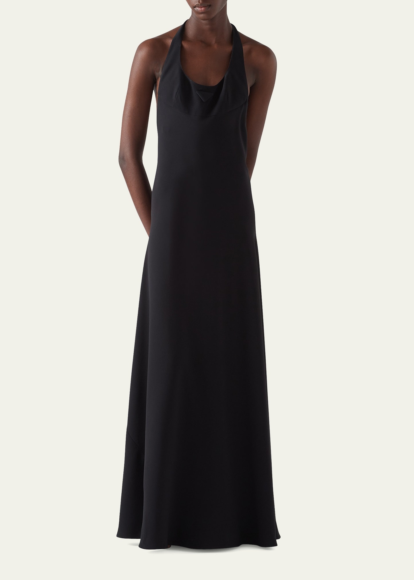 Long Halter Sable Dress - 4