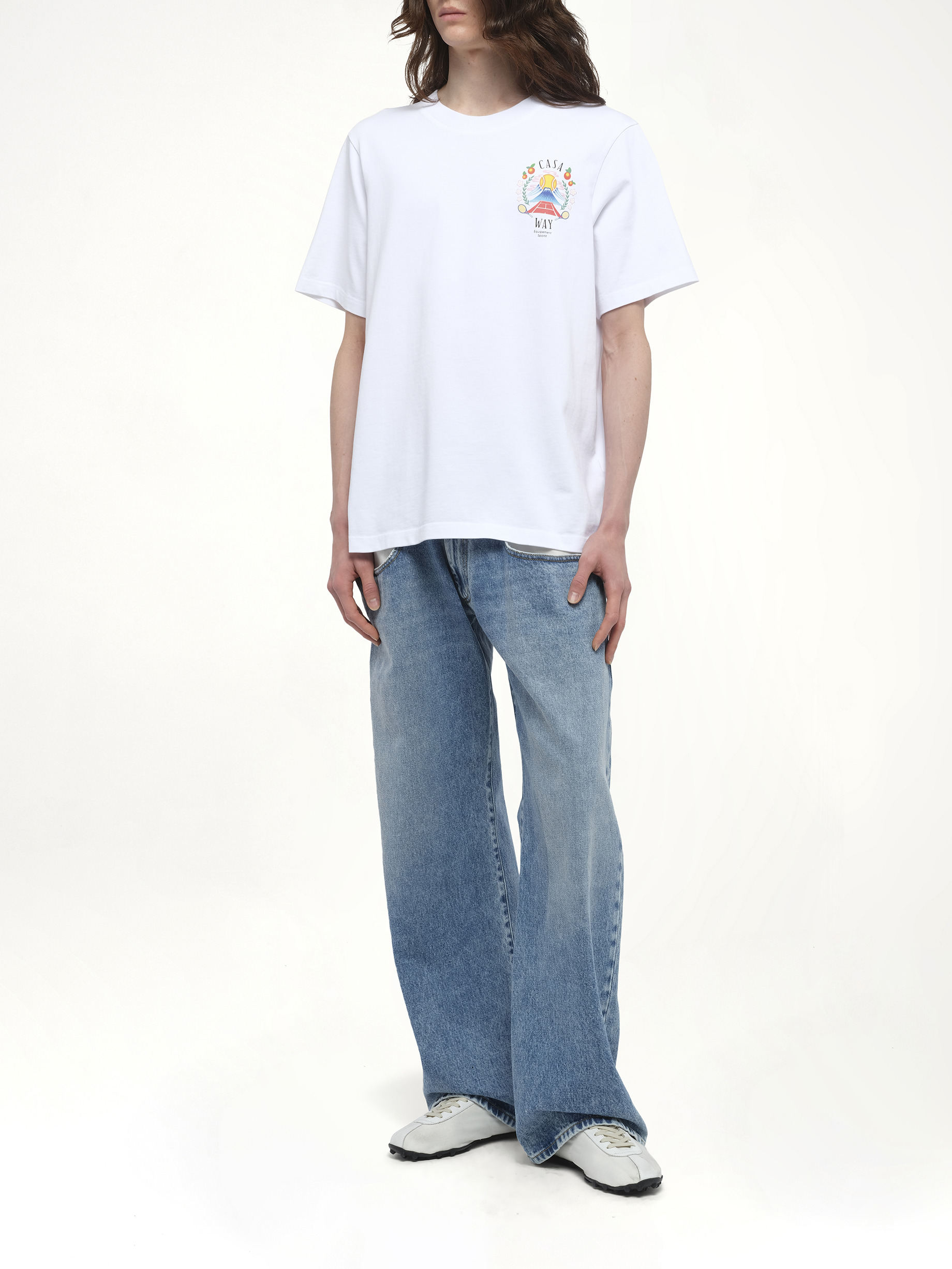 Casaway Mountain T-Shirt in White - 4