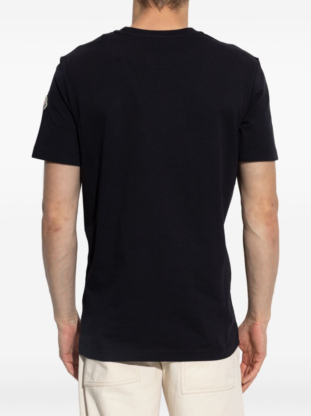 logo-patch T-shirt - 4