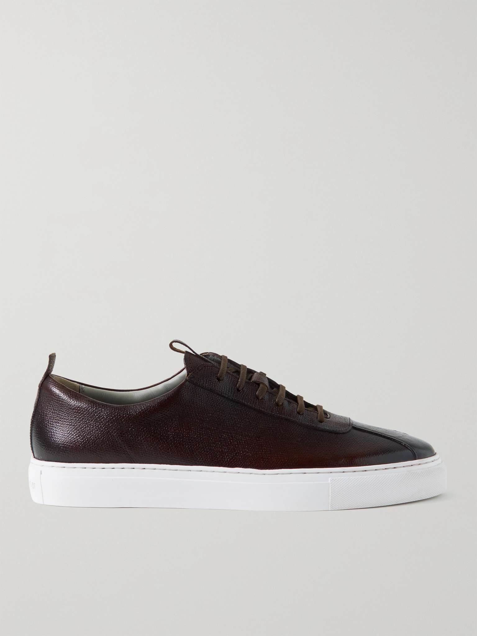 Full-Grain Leather Sneakers - 1