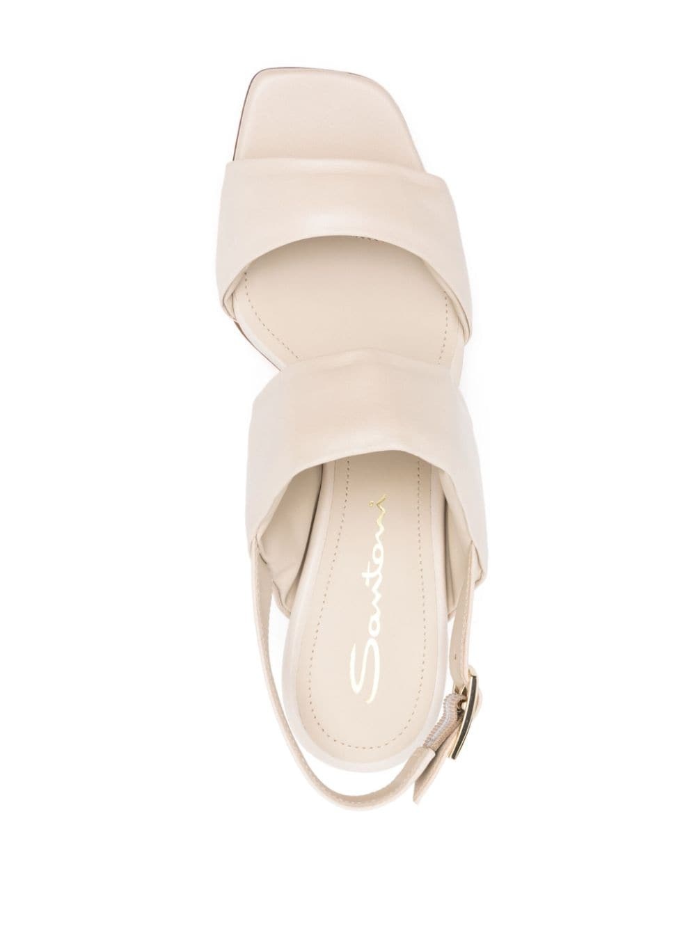 60mm double-strap slingback sandals - 4