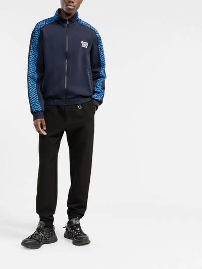 VERSACE Greca-print track jacket outlook