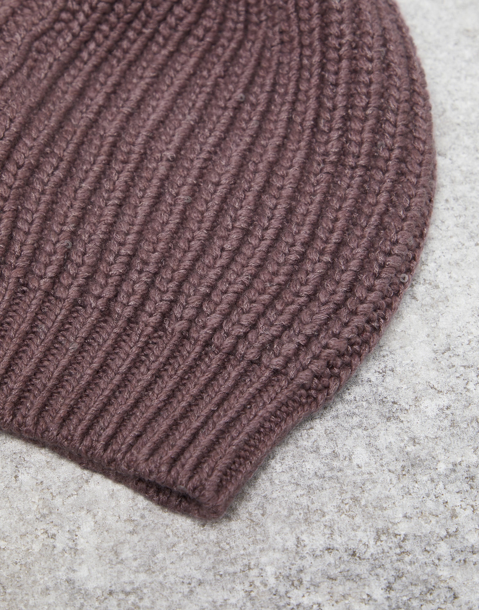 Cashmere and silk Diamond yarn beanie - 2
