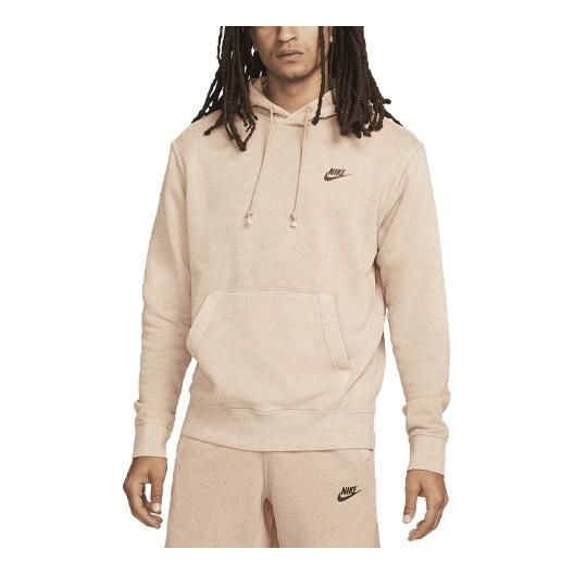 Nike Club Fleece Pullover Hoodie 'Dark Driftwood' DQ4663-258 - 1