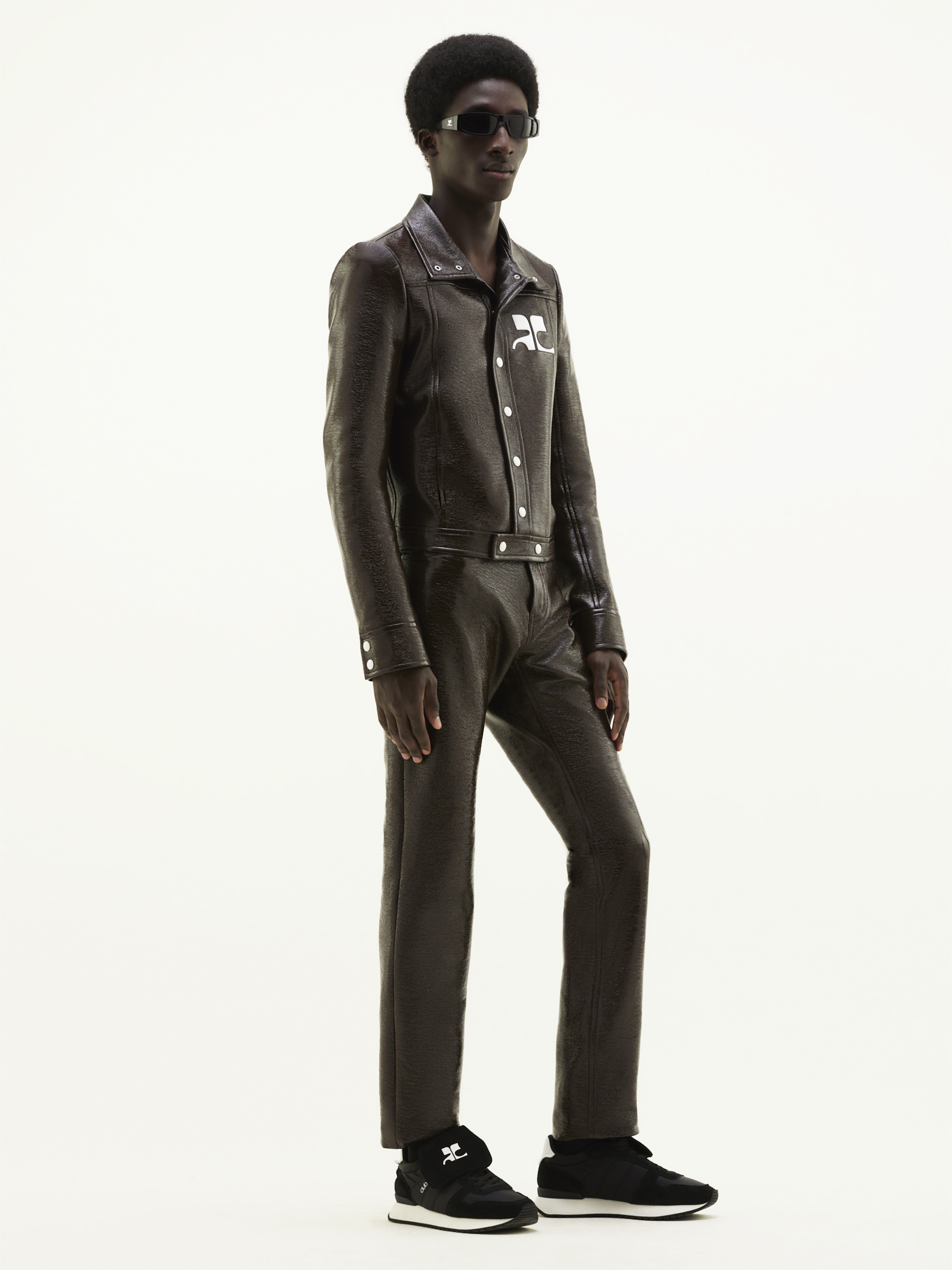 VINYL 5 POCKETS TROUSERS - 3