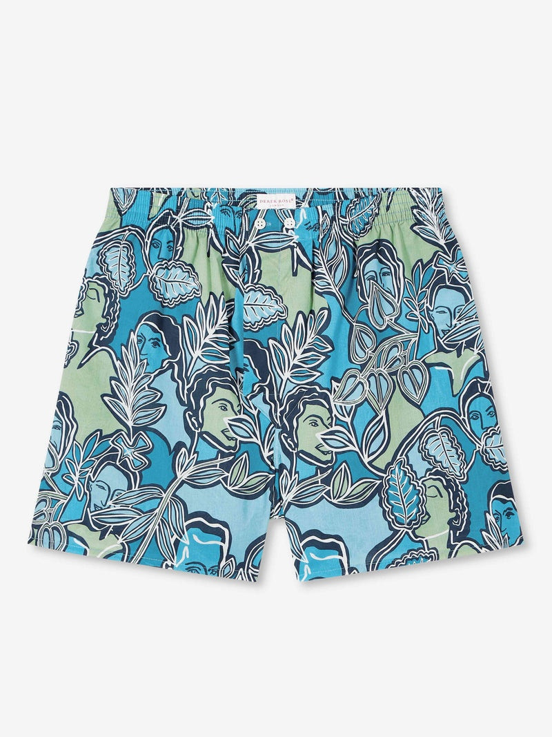 Men's Classic Fit Boxers Ledbury 57 Cotton Batiste Multi 1