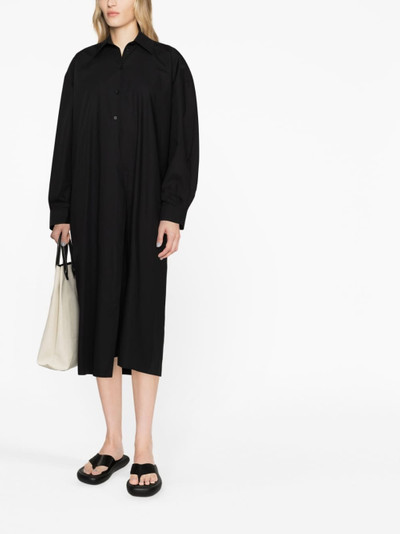 Lemaire Twisted long-sleeve shirt dress outlook