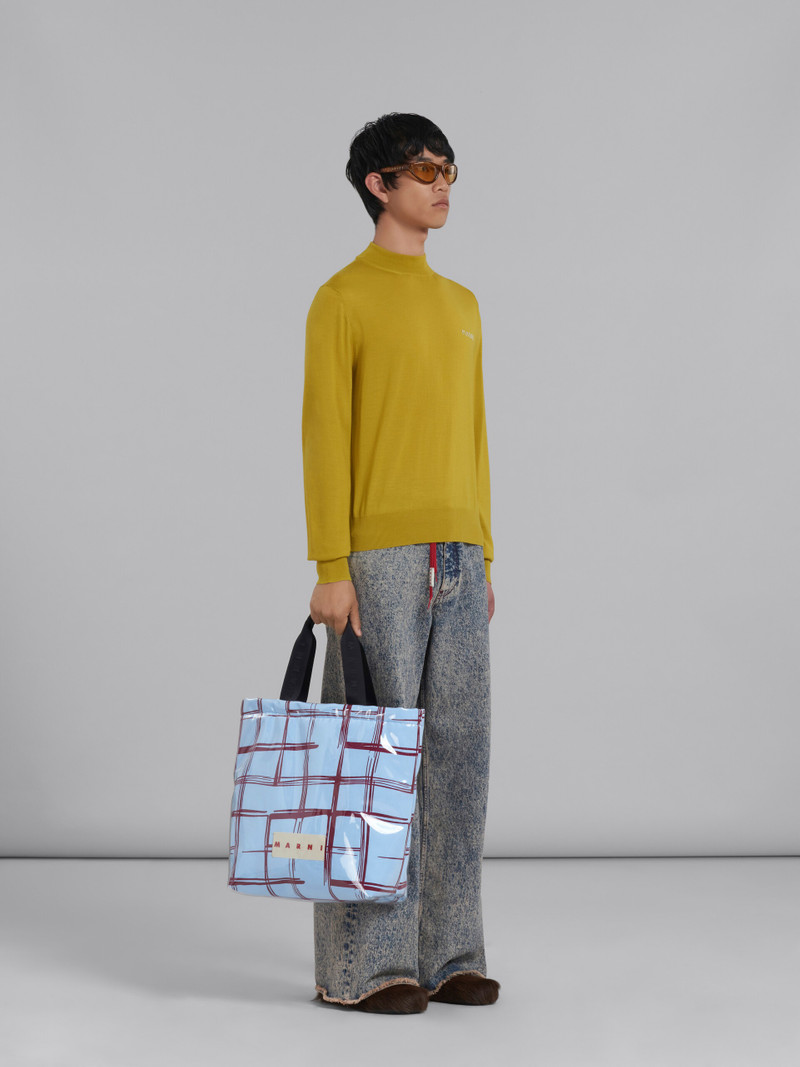 LIME GREEN VIRGIN WOOL JUMPER WITH EMBROIDERY 5