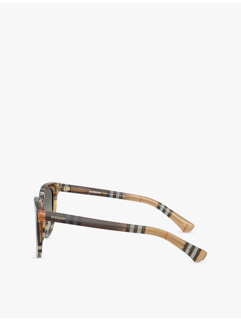 BE4469 Round-Frame Acetate Sunglasses 3