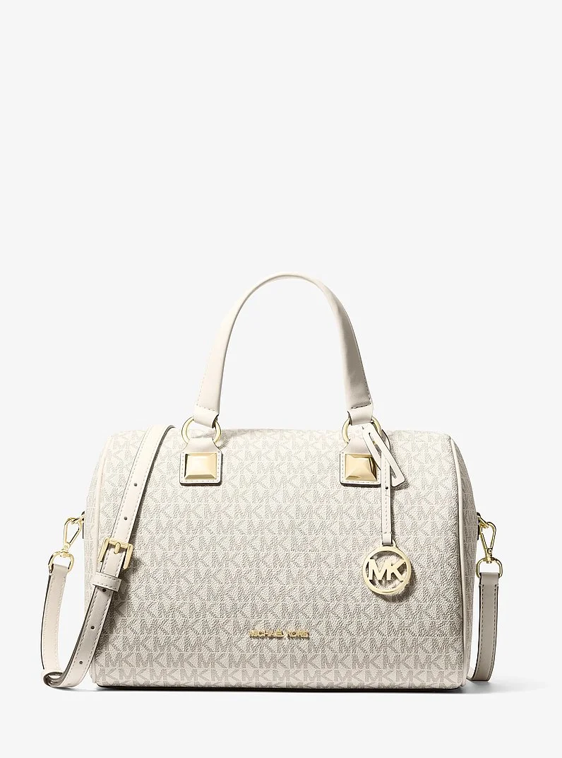 Grayson Medium Signature Logo Duffel Bag - 1