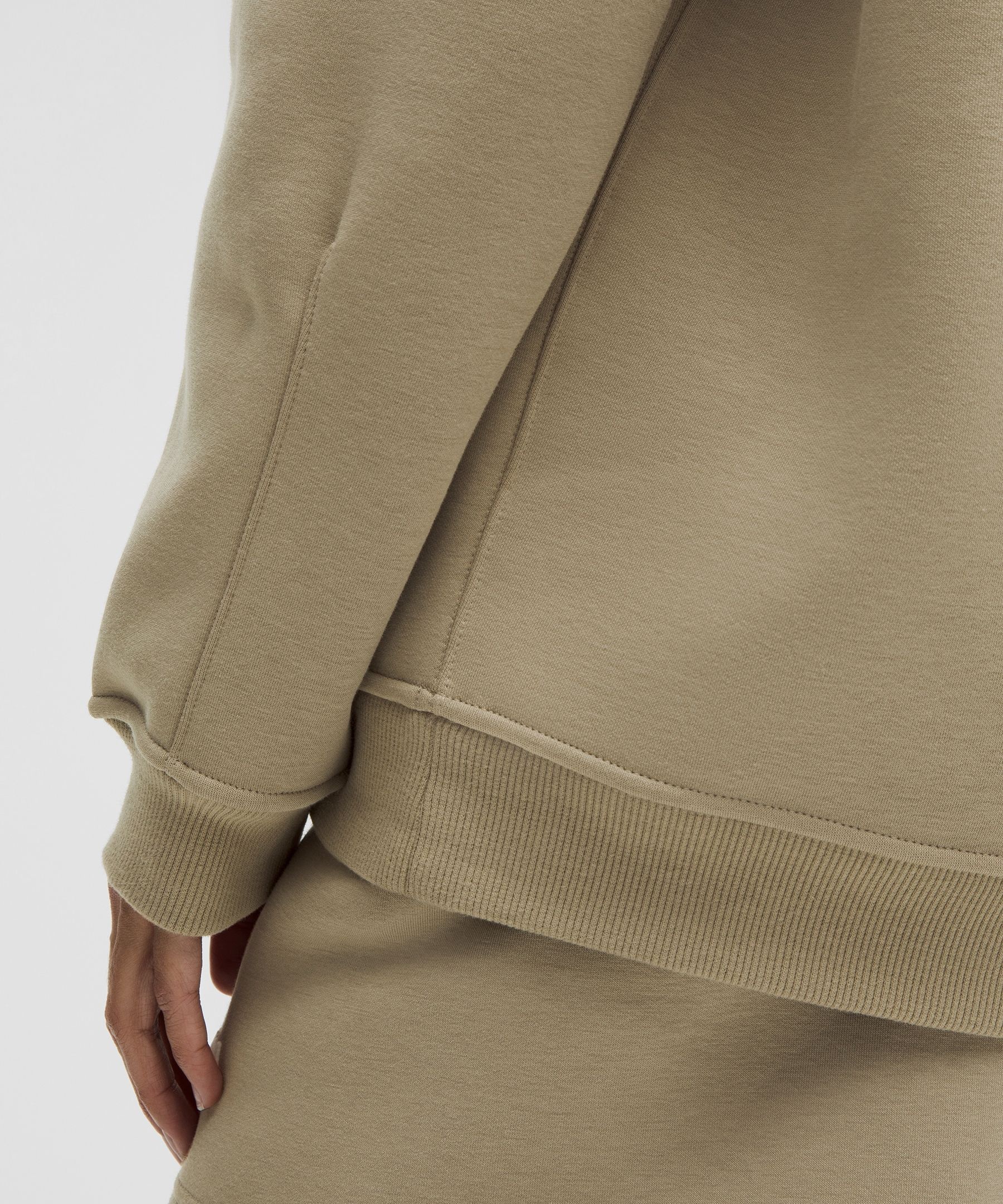 Heavyweight Fleece Oversized Pullover - 6
