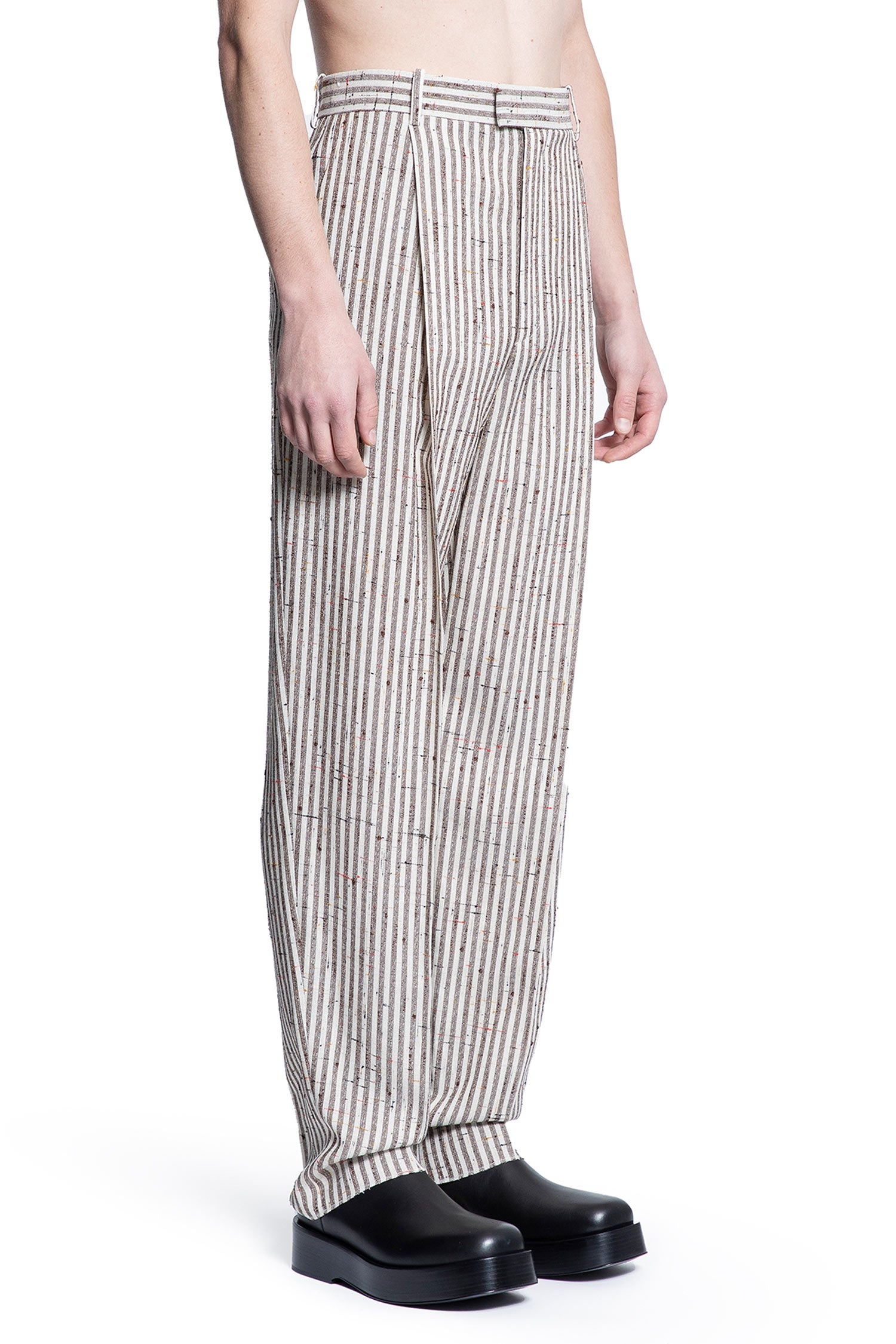 Subtle-Stripe-Wool-Trousers - 2