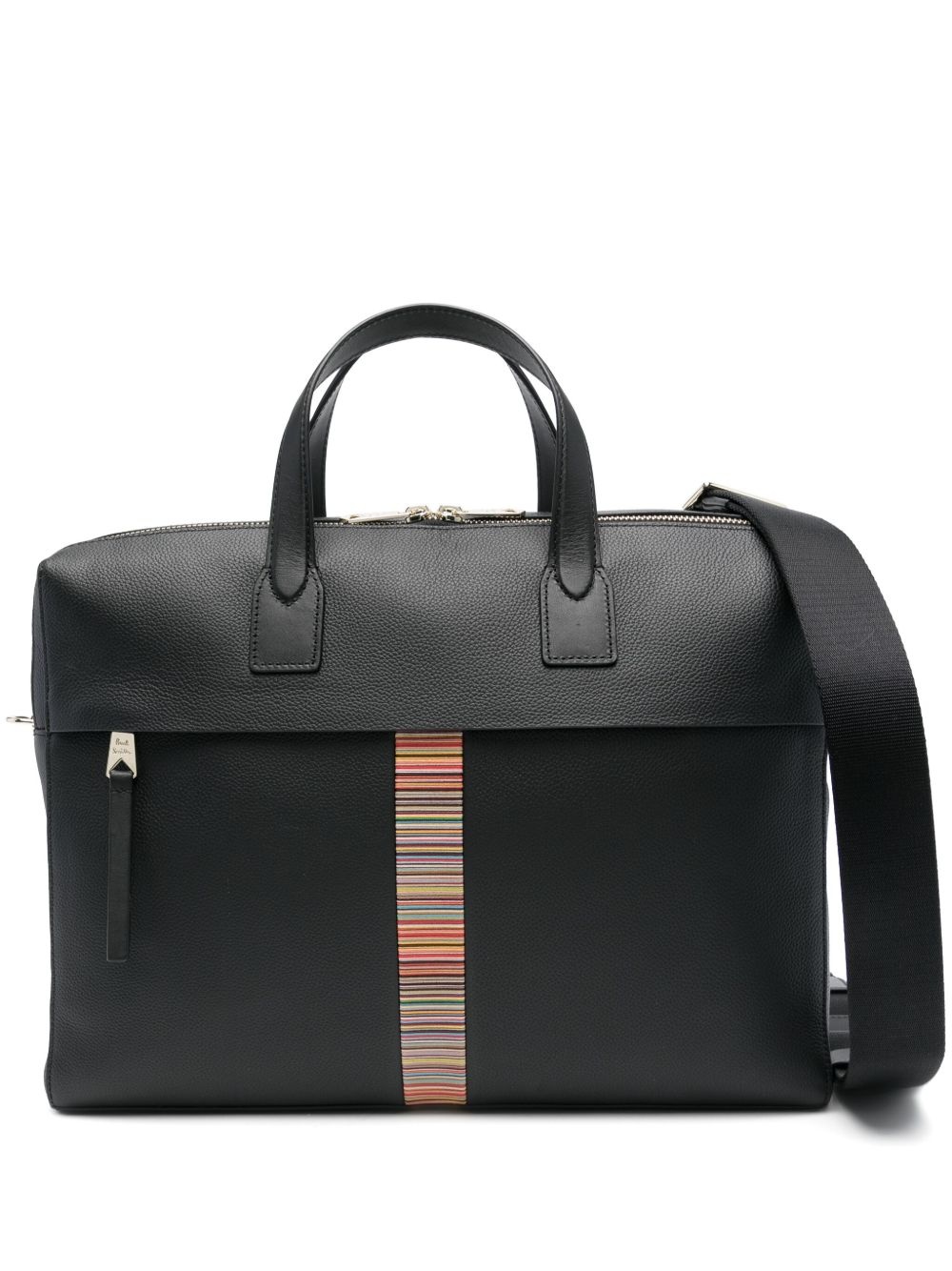 Signature Stripe briefcase - 1