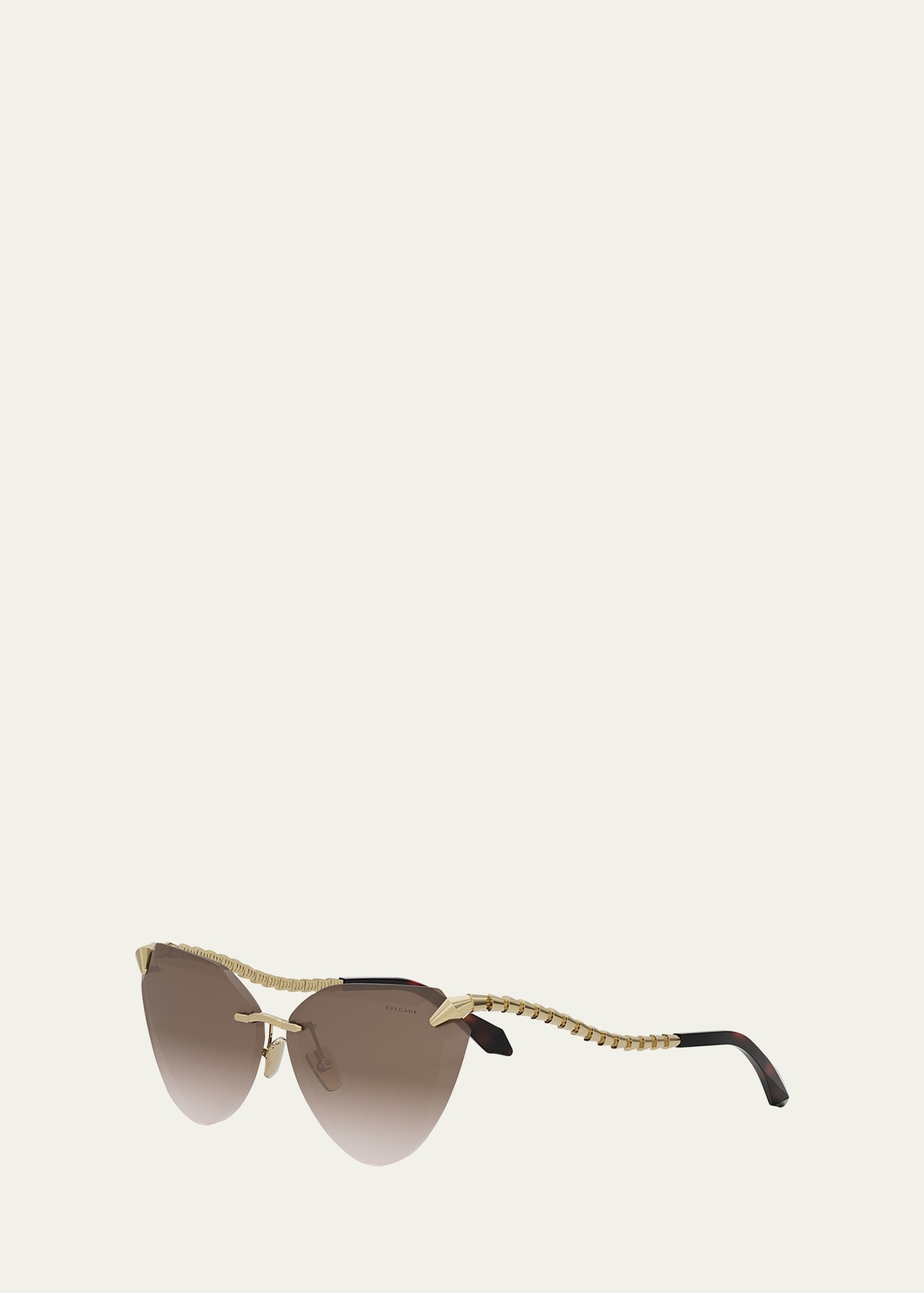 Serpenti Viper Cat-Eye Sunglasses - 2