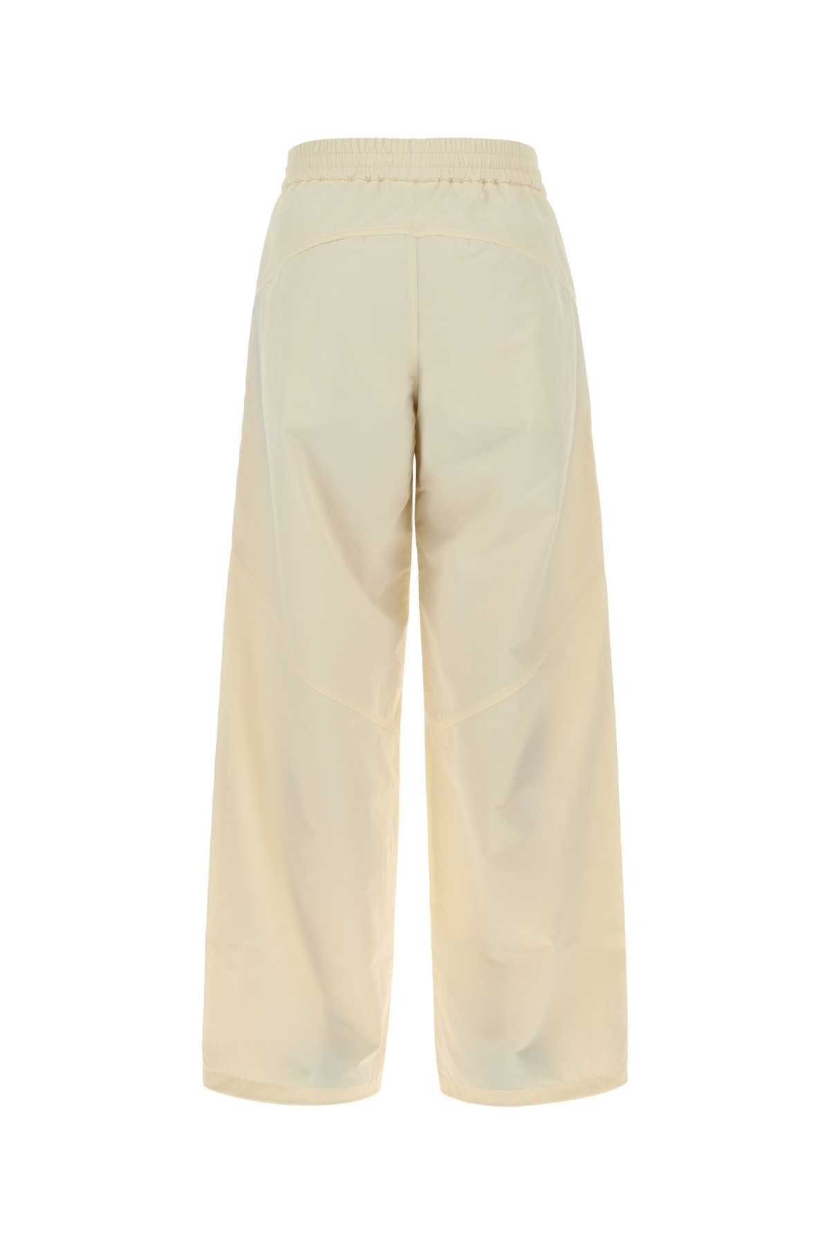 Herno Women Ivory Nylon Pant - 2