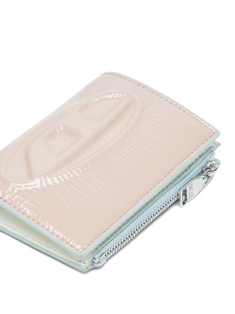 embossed-logo zip-fastening wallet 4
