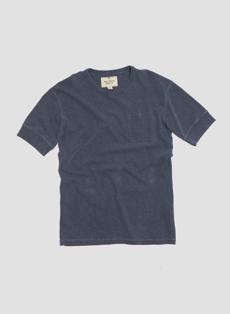 Military Tee in Navy 1