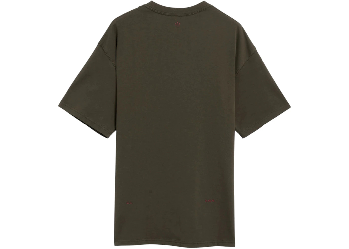 Nike x NOCTA CS T-shirt Cargo Khaki/Team Red - 2
