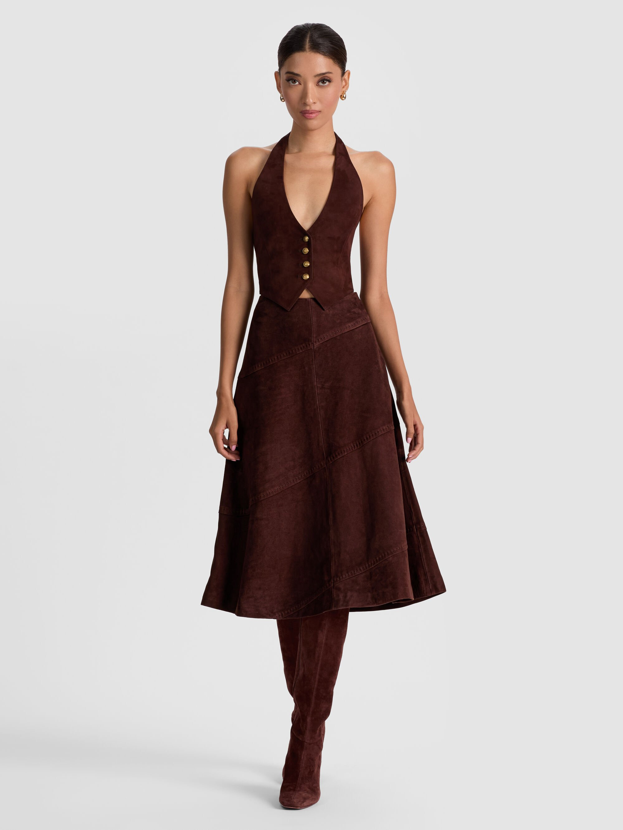 CROSBY SUEDE VEST - 6