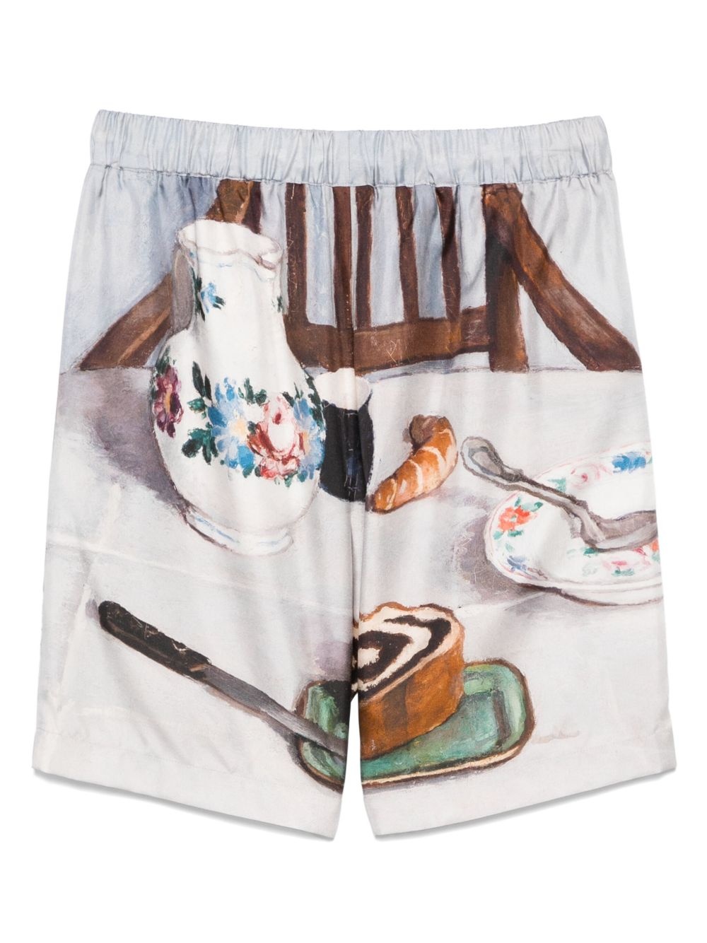 silk shorts - 2
