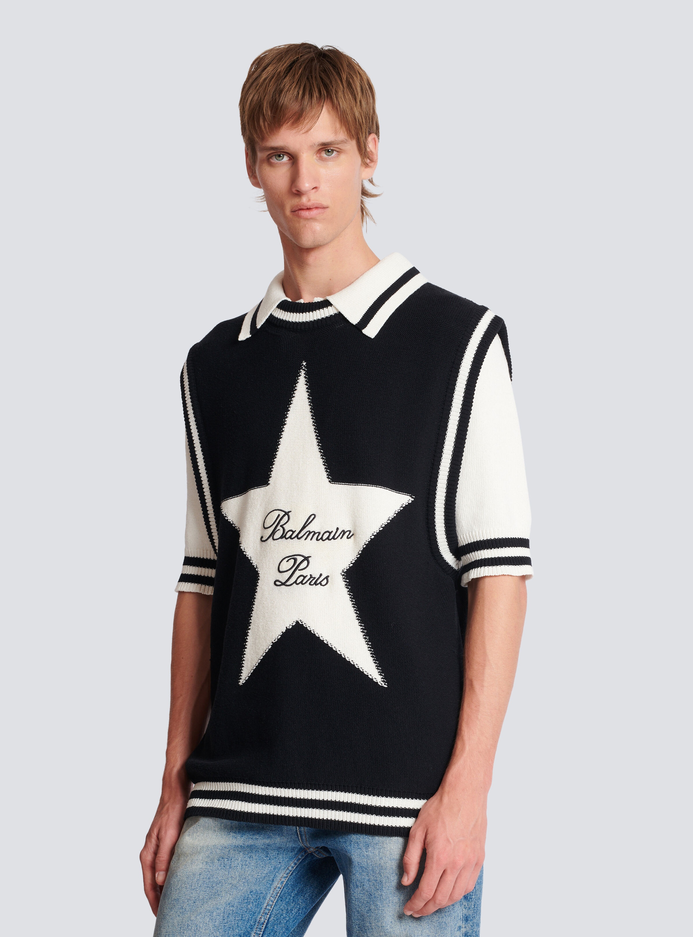 Balmain Signature star jumper - 6
